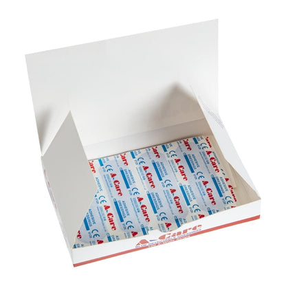 A-care detectable blue plasters extra wide strip 75X25MM (100 Pack) cb442