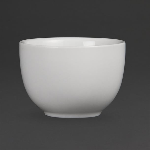Olympia Whiteware Chinese Tea Cups 110ml (12 Pack) cb495