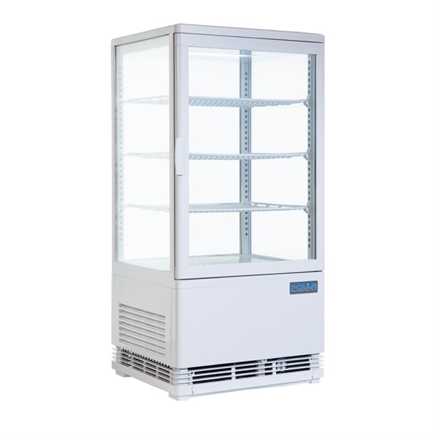 Polar C-Series Energy Efficient Display Fridge White 68Ltr cx578