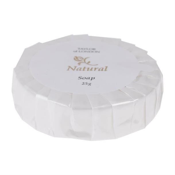 Hotel Complimentary Taylor of London Natural Range Tissue Pleat Soap (100 Pack) cb561