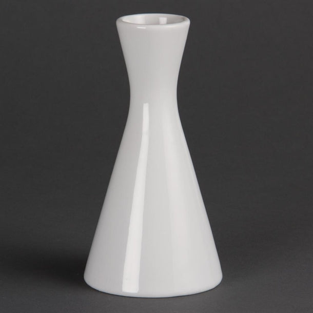 Olympia Whiteware Bud Vases 140mm (6 Pack) cb701