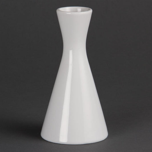 Olympia Whiteware Bud Vases 140mm (6 Pack) cb701