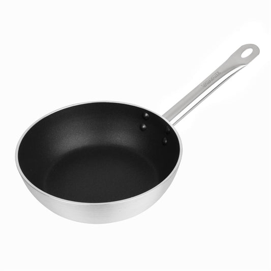 Vogue Aluminium Non-Stick Induction Flared Sauté Pan 24cm cb904