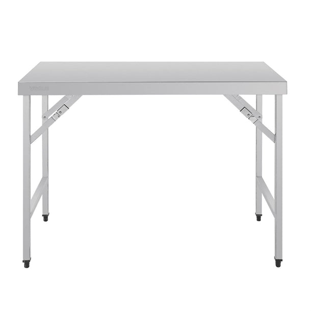 Vogue Stainless Steel Folding Table 1200mm cb905