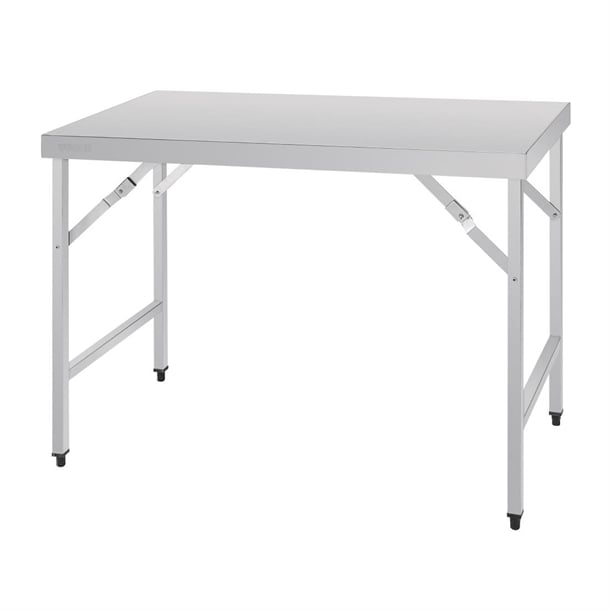 Vogue Stainless Steel Folding Table 1200mm cb905