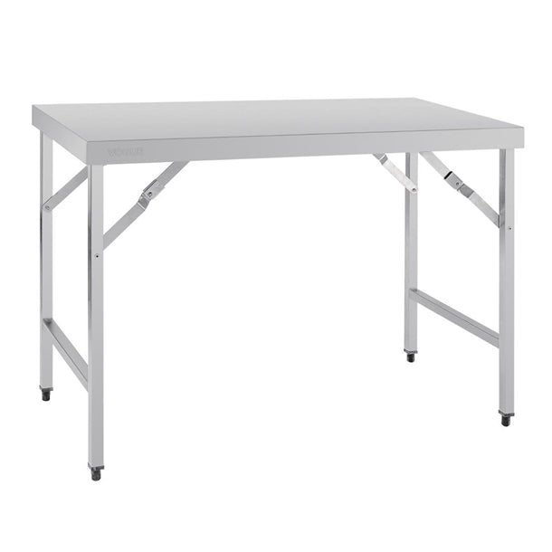 Vogue Stainless Steel Folding Table 1200mm cb905