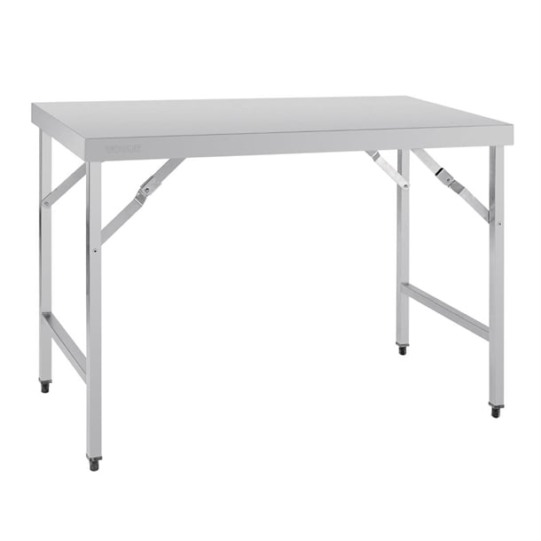 Vogue Stainless Steel Folding Table 1200mm cb905