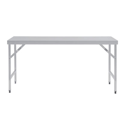 Vogue Stainless Steel Folding Table 1800mm cb906