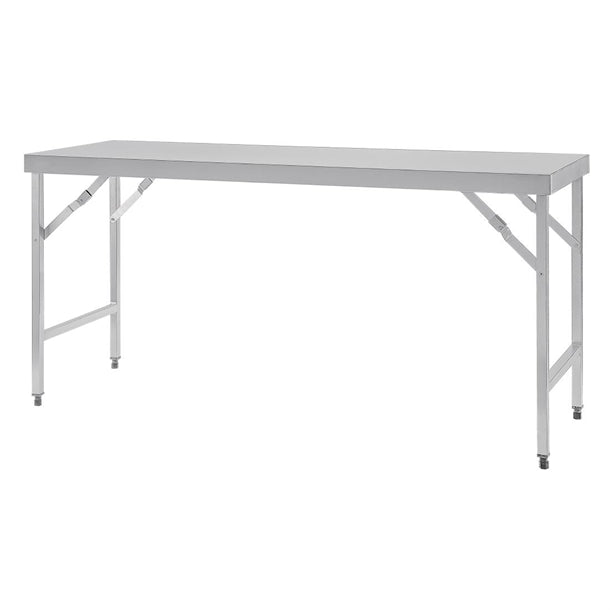 Vogue Stainless Steel Folding Table 1800mm cb906