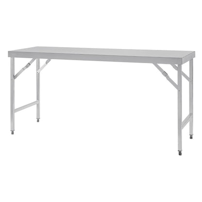 Vogue Stainless Steel Folding Table 1800mm cb906
