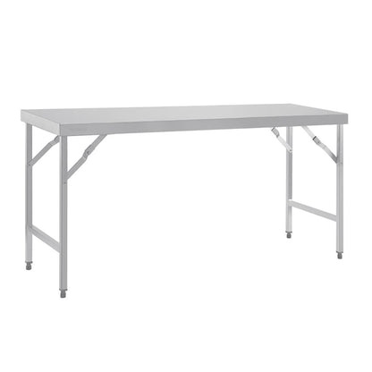 Vogue Stainless Steel Folding Table 1800mm cb906