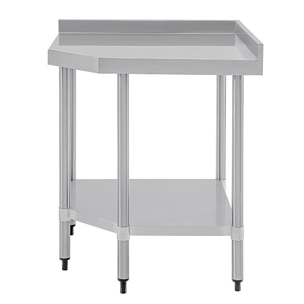 Vogue Stainless Steel Corner Table 600mm cb907