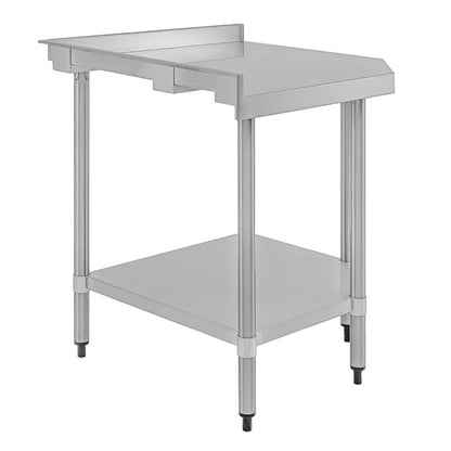 Vogue Stainless Steel Corner Table 600mm cb907