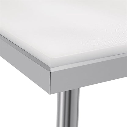 Vogue Stainless Steel Chopping Board Table 900mm cb911