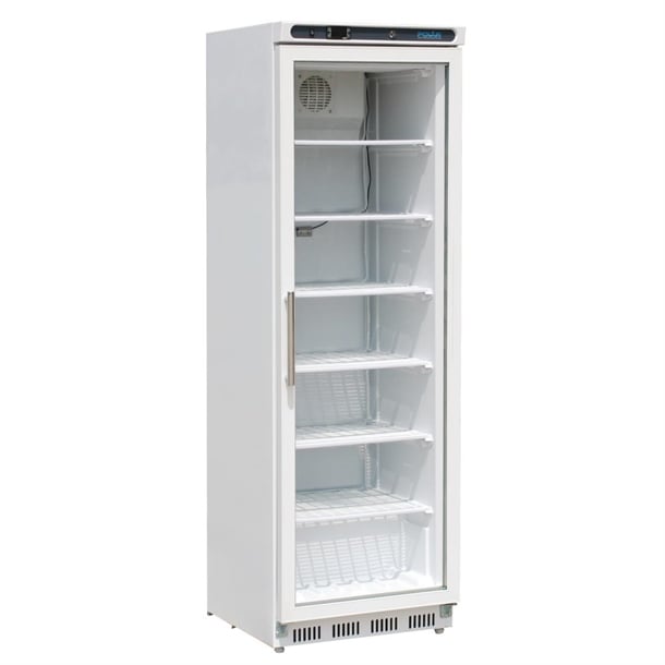 Polar C-Series Glass Door Display Freezer 365Ltr White cb921