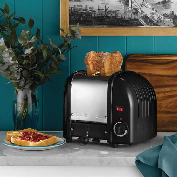 Dualit 2 Slice Vario Toaster Black 20237 cb982