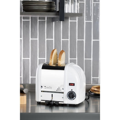 Dualit 2 Slice Vario Toaster White 20248 cb981