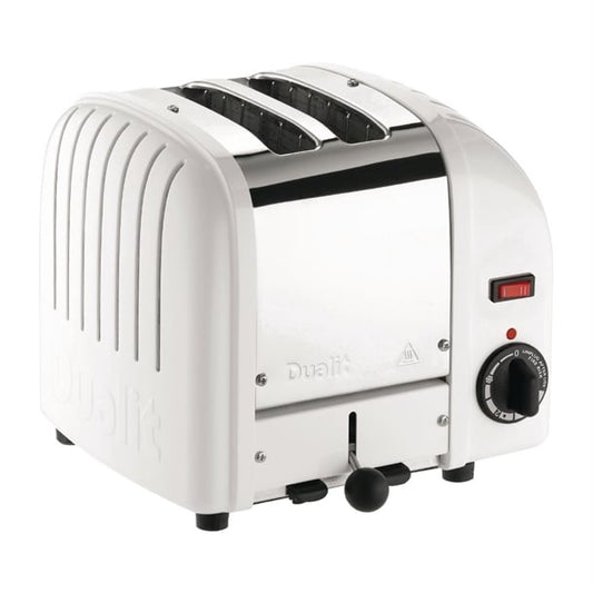 Dualit 2 Slice Vario Toaster White 20248 cb981