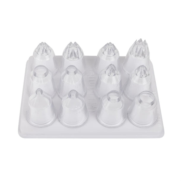 Matfer Bourgeat Piping Tips Assorted Set (12 Pack) cc071