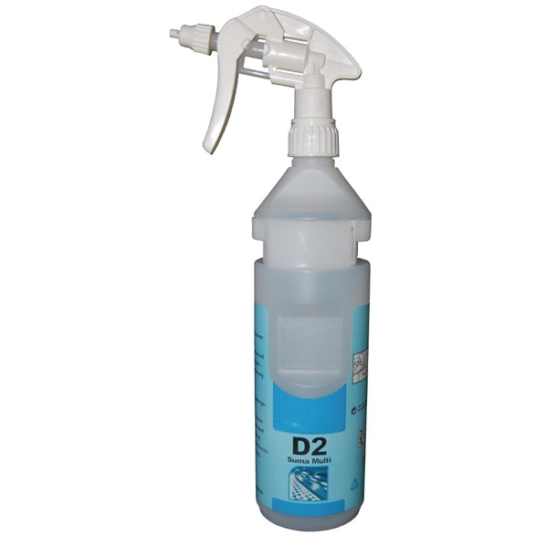 Suma D2 Multi-Purpose Cleaner Refill Bottles 750ml (2 Pack) cc115