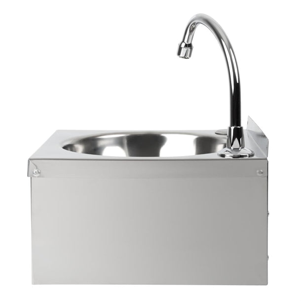 Basix Stainless Steel Knee Operated Hand Wash Basin cc260
