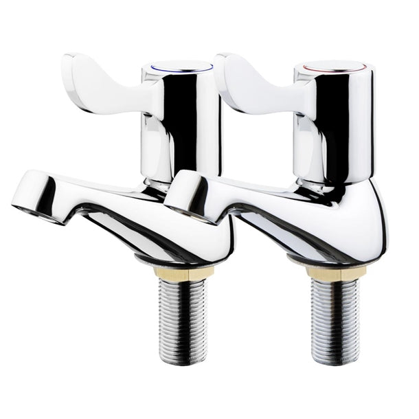 Vogue Lever Basin Taps (2 Pack) cc344