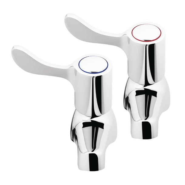 Vogue Lever Basin Taps (2 Pack) cc344