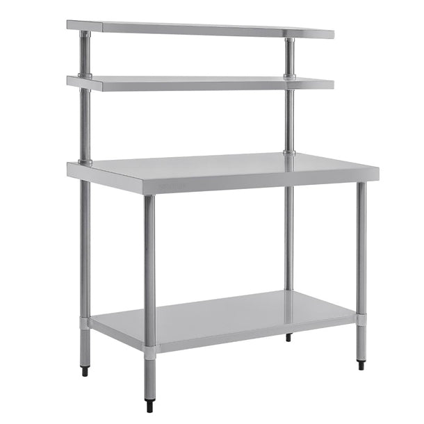 Vogue Stainless Steel Prep Station 1200x600mm cc359