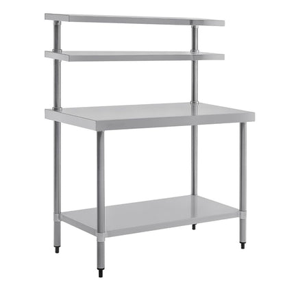 Vogue Stainless Steel Prep Station 1200x600mm cc359