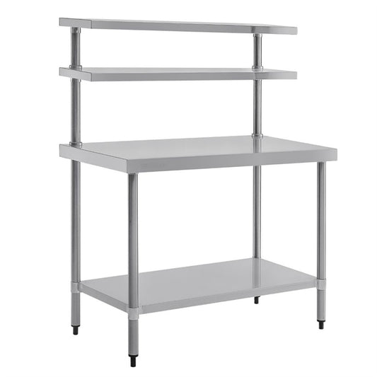 Vogue Stainless Steel Prep Station 1200x600mm cc359