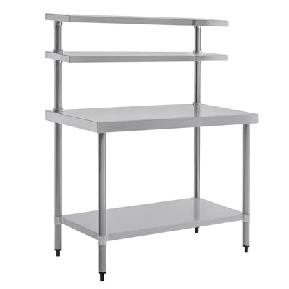 Vogue Stainless Steel Prep Station 1200x600mm cc359