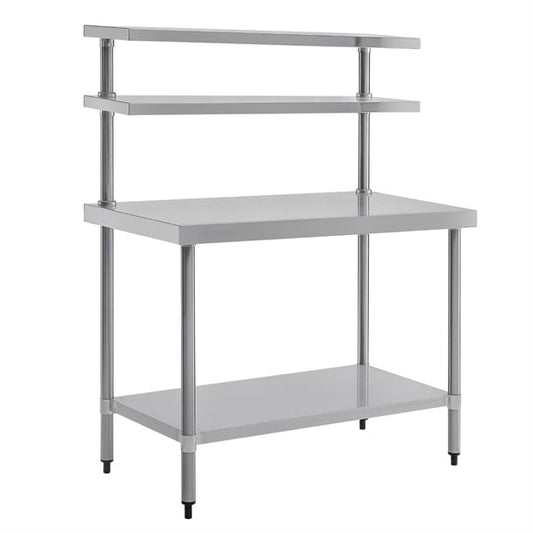 Vogue Stainless Steel Prep Station 1200x600mm cc359