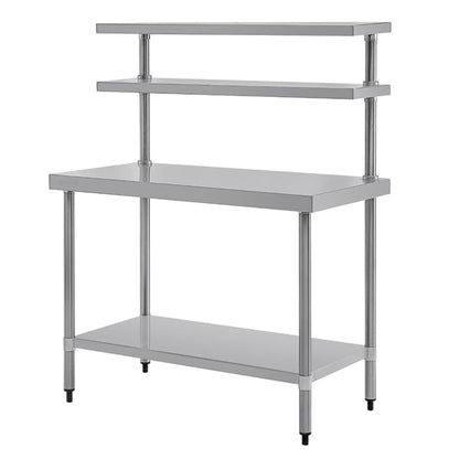Vogue Stainless Steel Prep Station 1200x600mm cc359