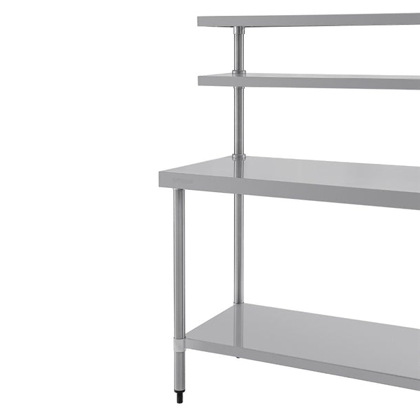 Vogue Stainless Steel Prep Station 1200x600mm cc359