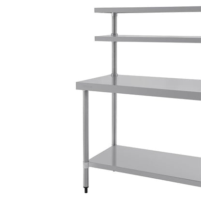 Vogue Stainless Steel Prep Station 1200x600mm cc359