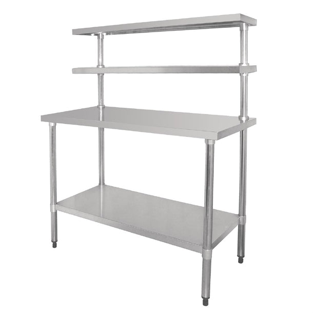 Vogue Stainless Steel Prep Station 1800x600mm cc360