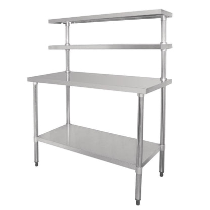Vogue Stainless Steel Prep Station 1800x600mm cc360