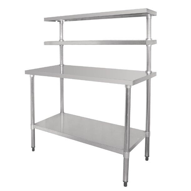 Vogue Stainless Steel Prep Station 1800x600mm cc360