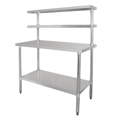 Vogue Stainless Steel Prep Station 1800x600mm cc360