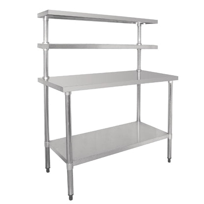 Vogue Stainless Steel Prep Station 1800x600mm cc360