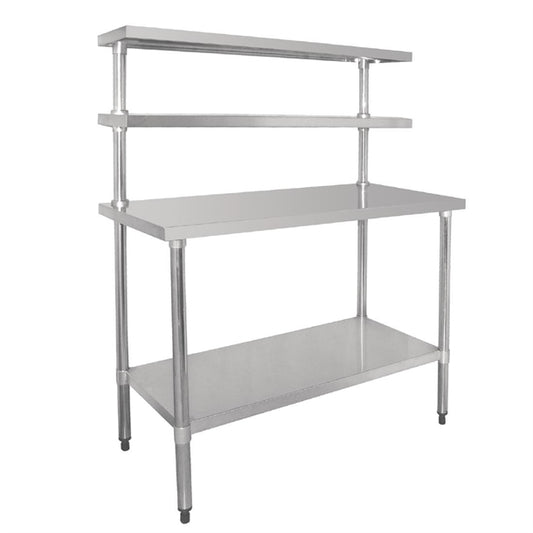 Vogue Stainless Steel Prep Station 1800x600mm cc360