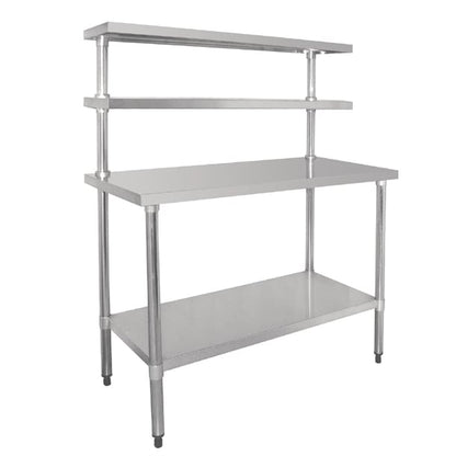Vogue Stainless Steel Prep Station 1800x600mm cc360
