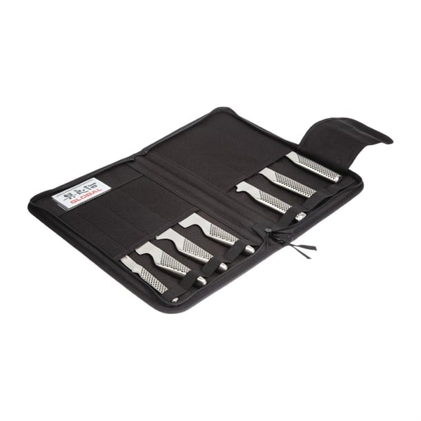 Global 7-Piece Knife Set with Case cc390