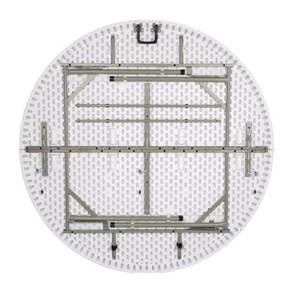 Bolero 5ft Round Folding Table White cc506