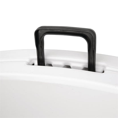 Bolero 5ft Round Folding Table White cc506