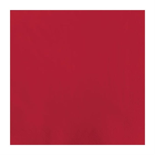 Fasana Dinner Napkin Red 40x40cm 3ply 1/4 Fold (1000 Pack) cc588
