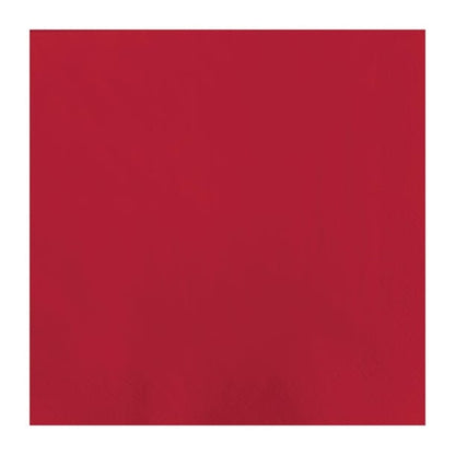 Fasana Dinner Napkin Red 40x40cm 3ply 1/4 Fold (1000 Pack) cc588