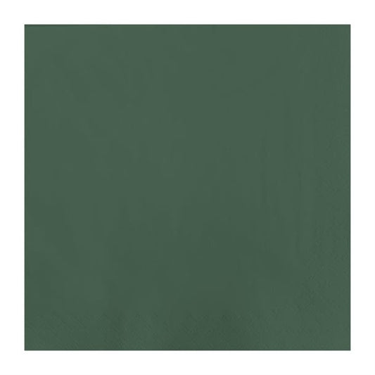 Fasana Dinner Napkin Green 40x40cm 3ply 1/4 Fold (1000 Pack) cc589