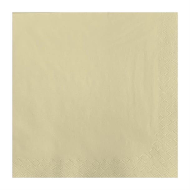 Fasana Dinner Napkin Crème 40x40cm 3ply 1/4 Fold (1000 Pack) cc591