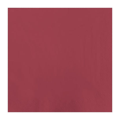 Fasana Dinner Napkin Bordeaux 40x40cm 3ply 1/4 Fold (1000 Pack) cc592